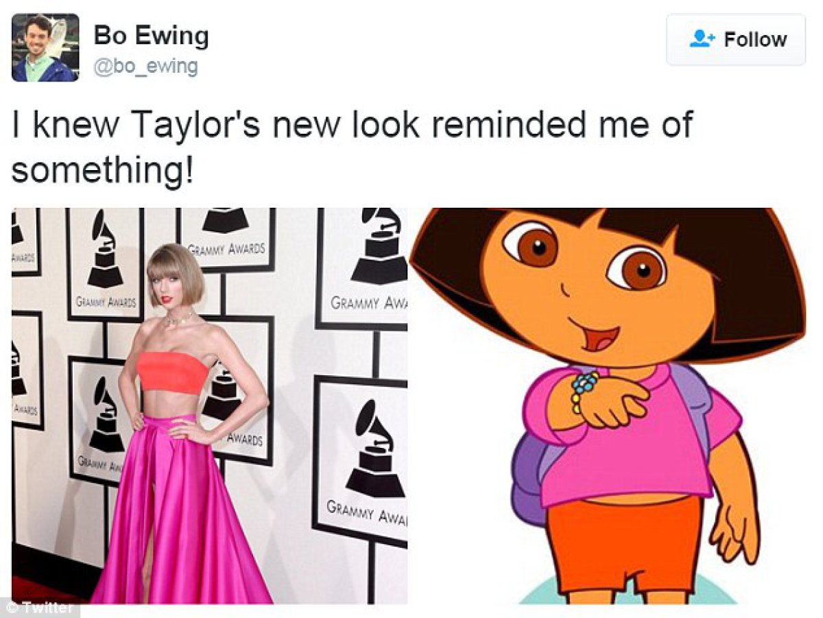 El nuevo look de Taylor Swift generó los memes más graciosos