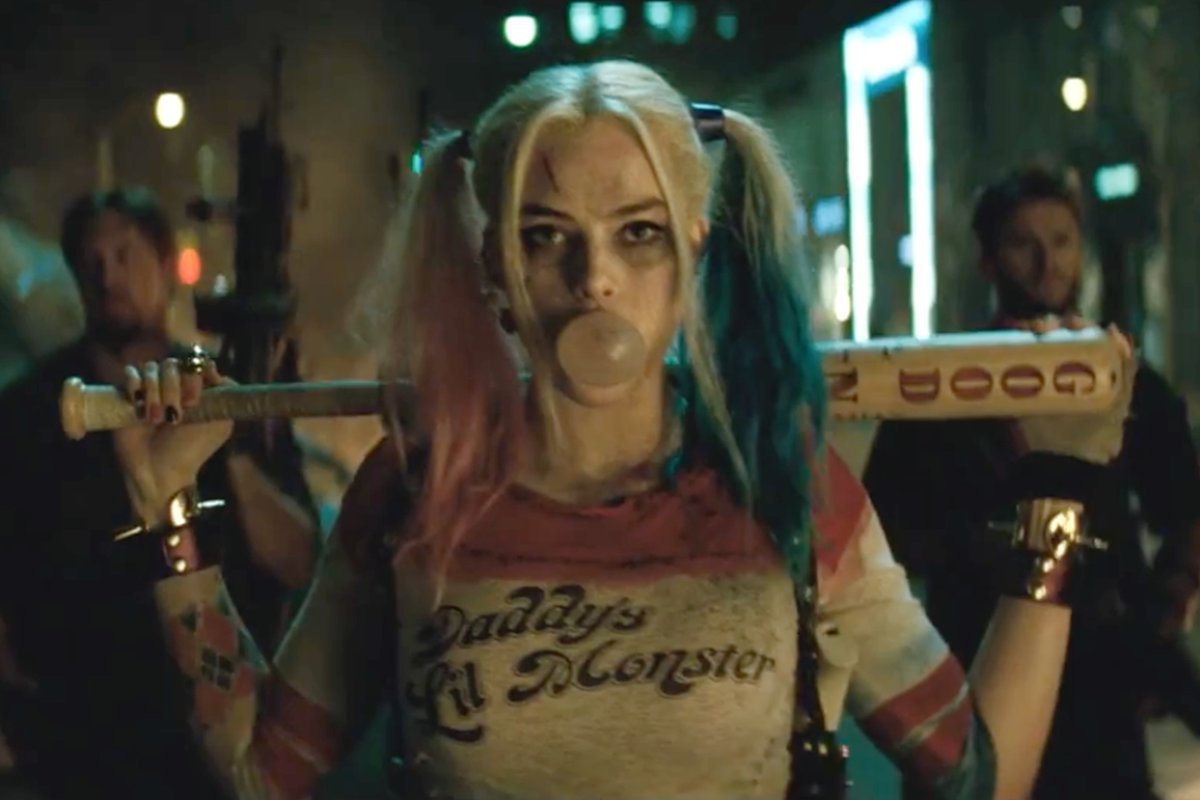 Harley Quinn de EScuadrón Suicida, otra de las más populares