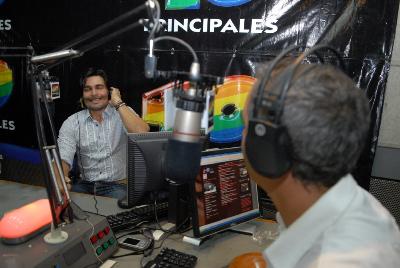 Estudio abierto con Chayanne