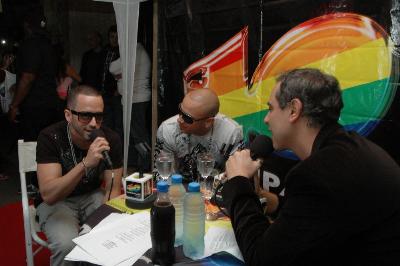 Estudio abierto con Wisin y Yandel