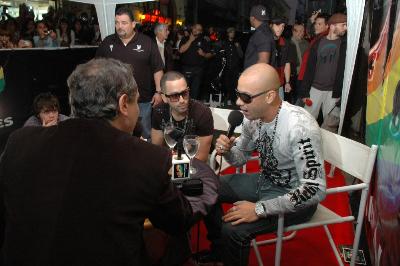 Estudio abierto con Wisin y Yandel