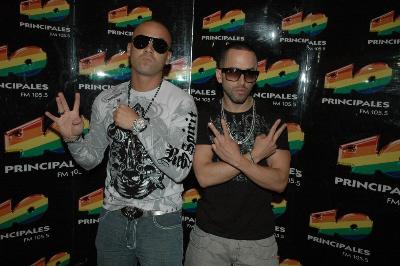 Estudio abierto con Wisin y Yandel