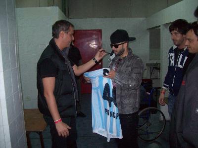 Wisin y Yandel en Argentinos Juniors