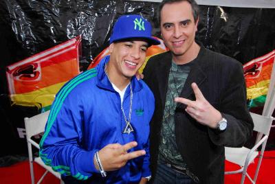 Estudio abierto con Daddy Yankee