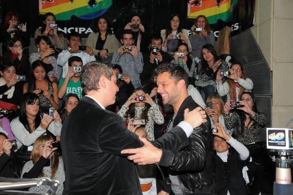 Estudio abierto con Ricky Martin