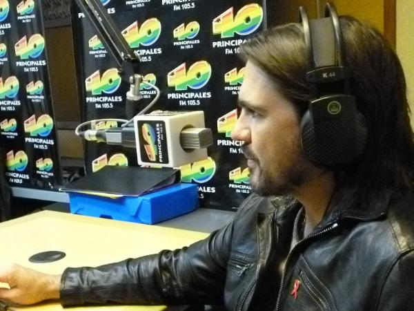 Estudio abierto con Juanes