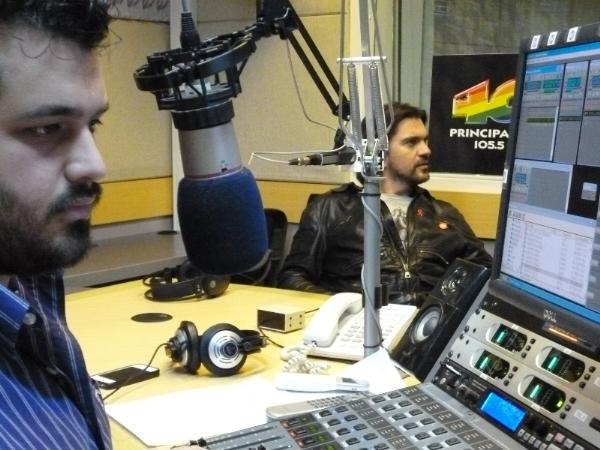 Estudio abierto con Juanes