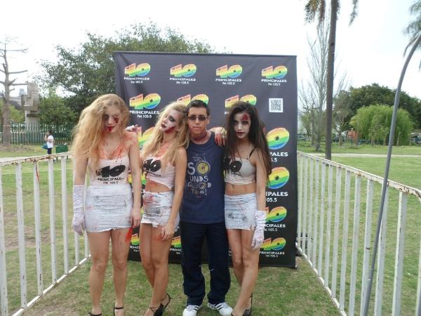 40 Principales en la Zombie Walk