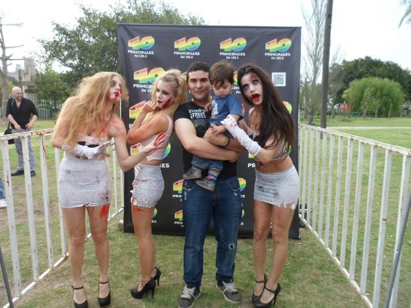 40 Principales en la Zombie Walk