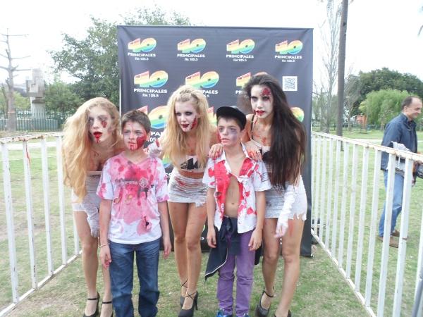 40 Principales en la Zombie Walk