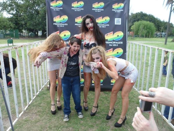 40 Principales en la Zombie Walk