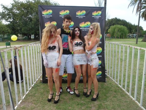 40 Principales en la Zombie Walk