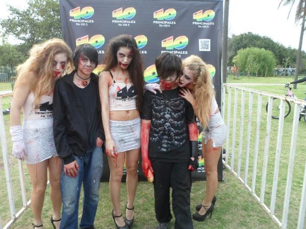 40 Principales en la Zombie Walk