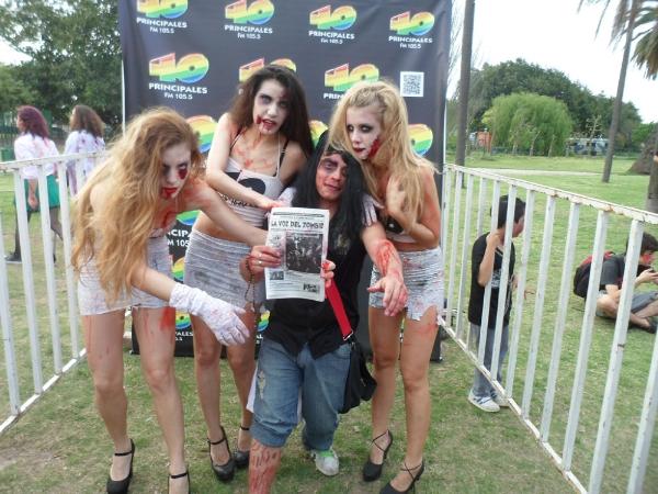 40 Principales en la Zombie Walk