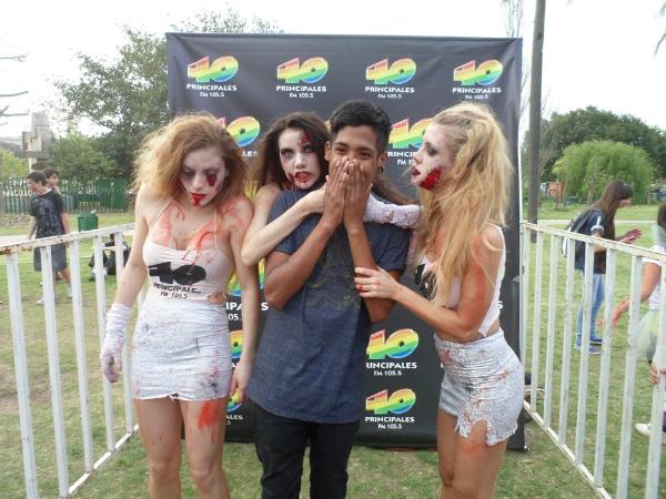 40 Principales en la Zombie Walk