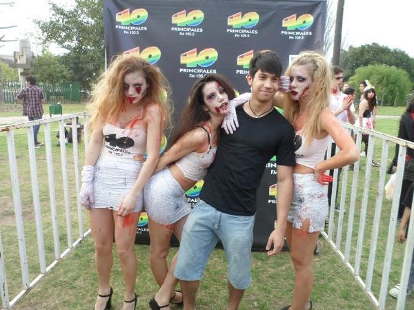 40 Principales en la Zombie Walk