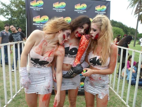 40 Principales en la Zombie Walk