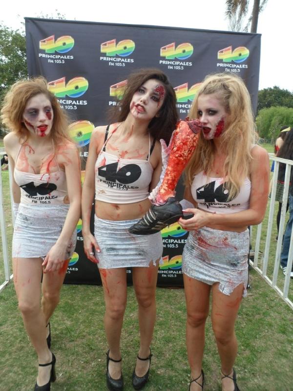 40 Principales en la Zombie Walk