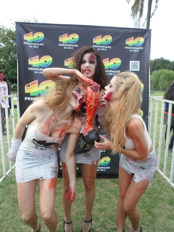 40 Principales en la Zombie Walk