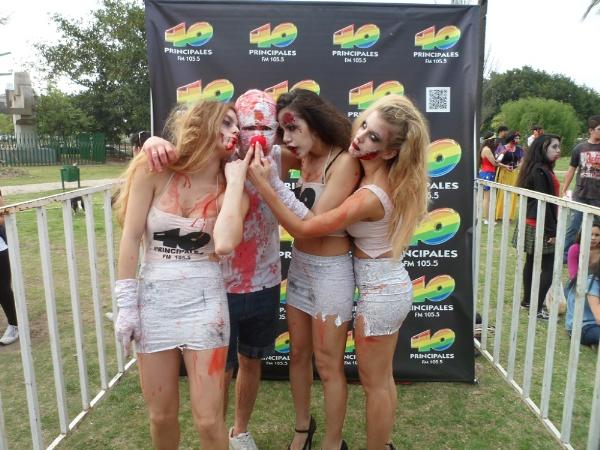 40 Principales en la Zombie Walk