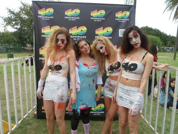 40 Principales en la Zombie Walk