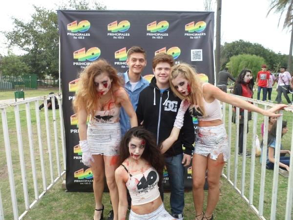 40 Principales en la Zombie Walk