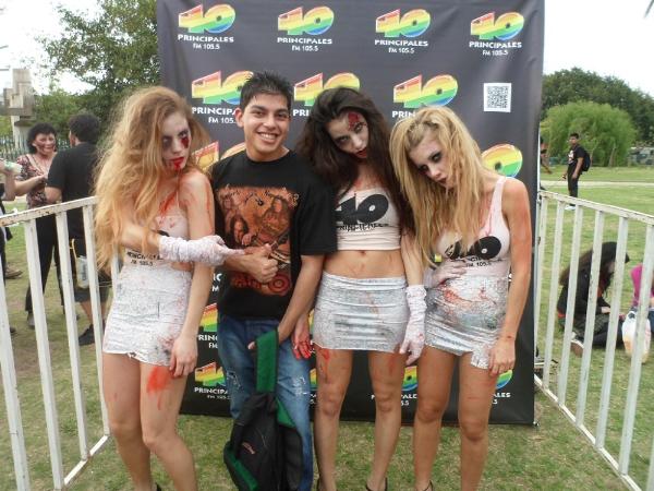 40 Principales en la Zombie Walk