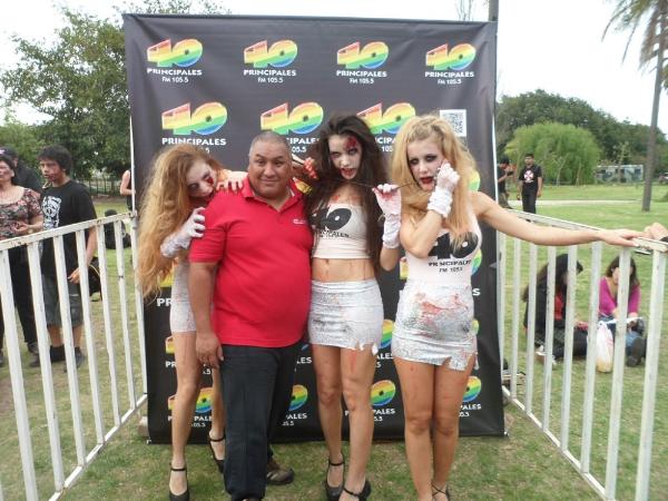 40 Principales en la Zombie Walk