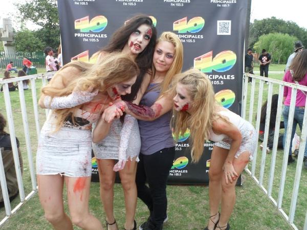 40 Principales en la Zombie Walk