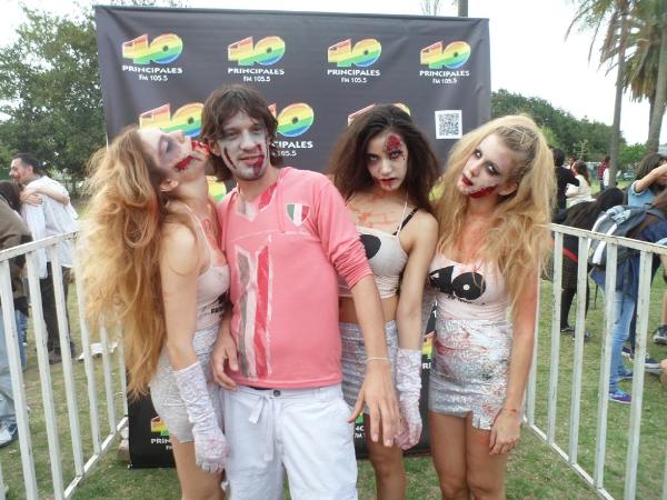 40 Principales en la Zombie Walk