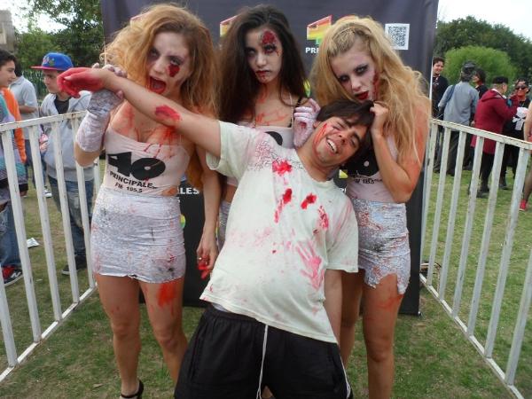 40 Principales en la Zombie Walk