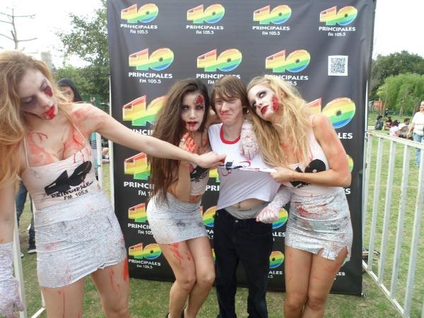 40 Principales en la Zombie Walk