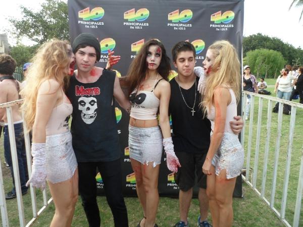 40 Principales en la Zombie Walk