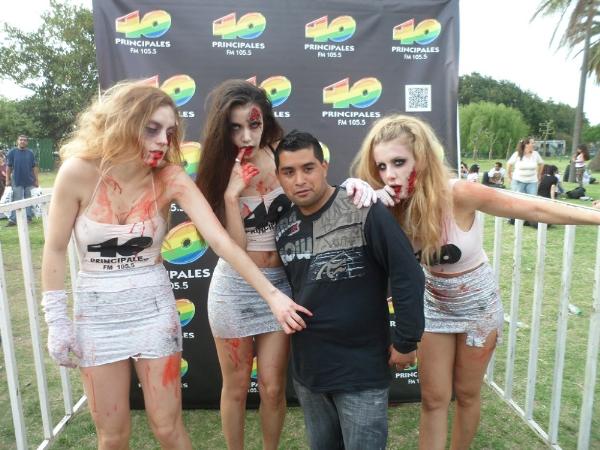 40 Principales en la Zombie Walk