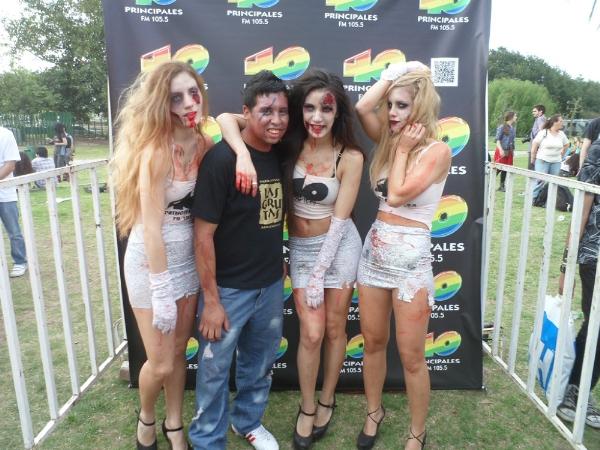 40 Principales en la Zombie Walk