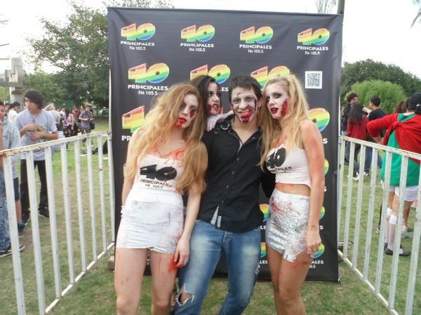 40 Principales en la Zombie Walk