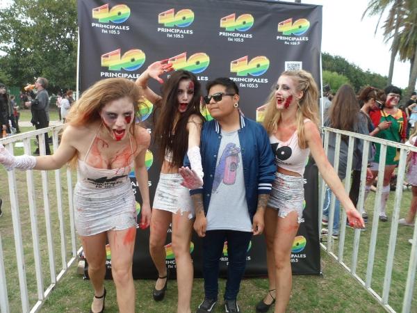 40 Principales en la Zombie Walk