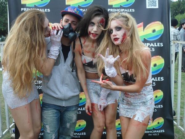 40 Principales en la Zombie Walk