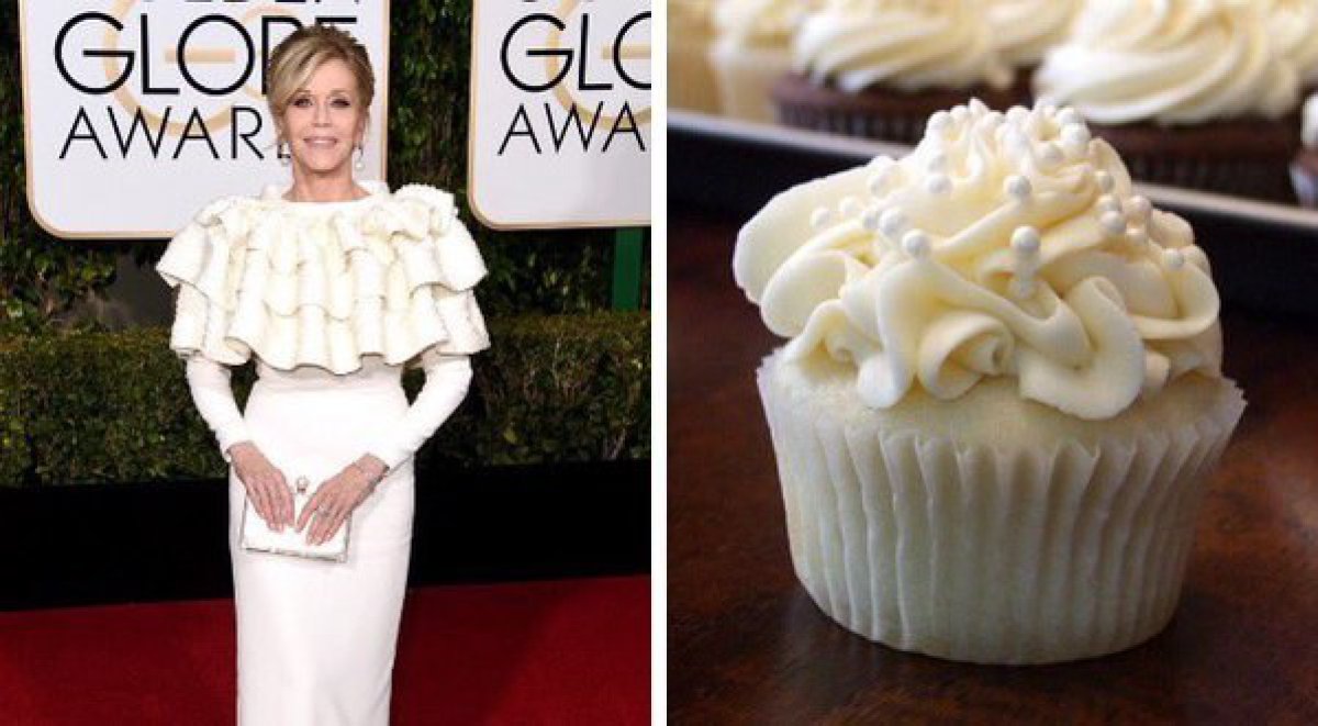 ¿Jane Fonda se convirtió en un cupcake?