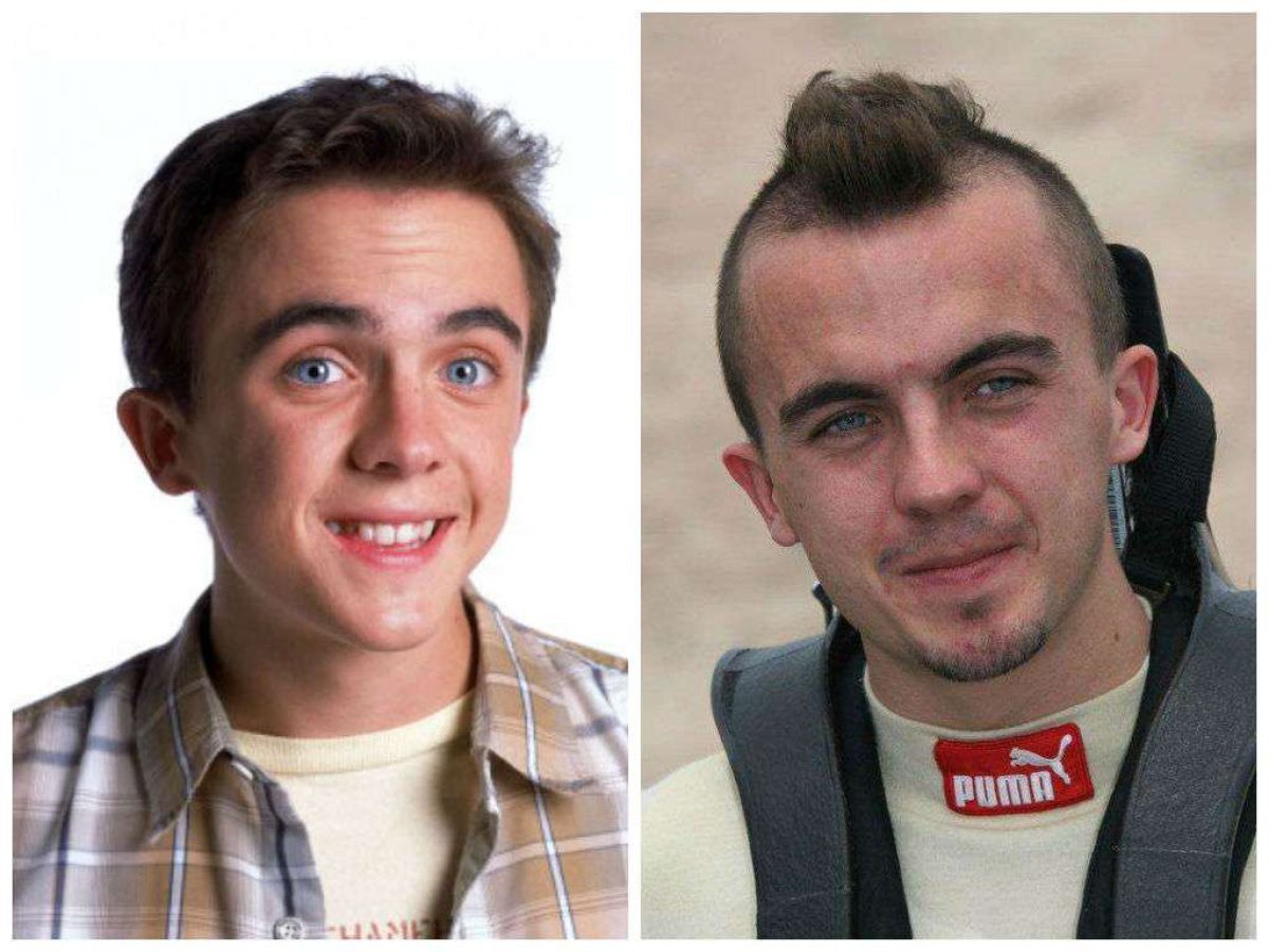 Frankie Muniz de la serie "Malcolm"