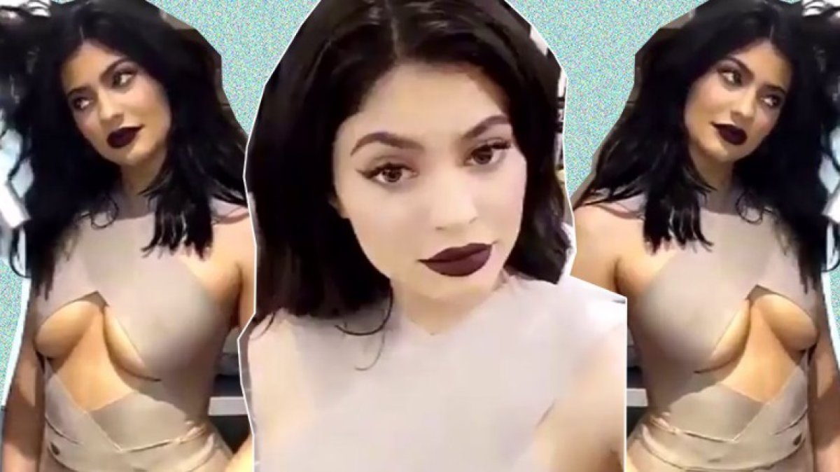Kylie Jenner y su "underboob"