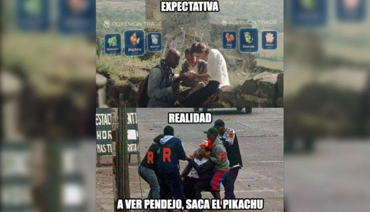 Los mejores memes de Pokémon GO