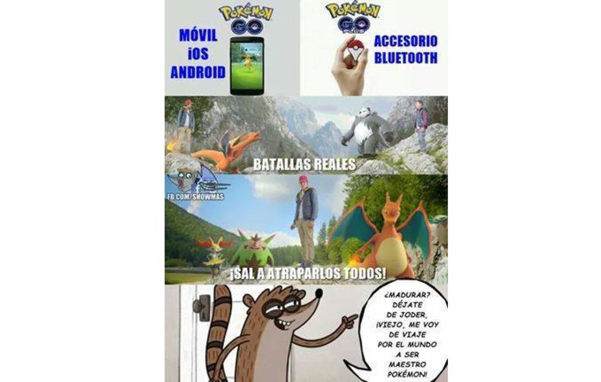 Los mejores memes de Pokémon GO