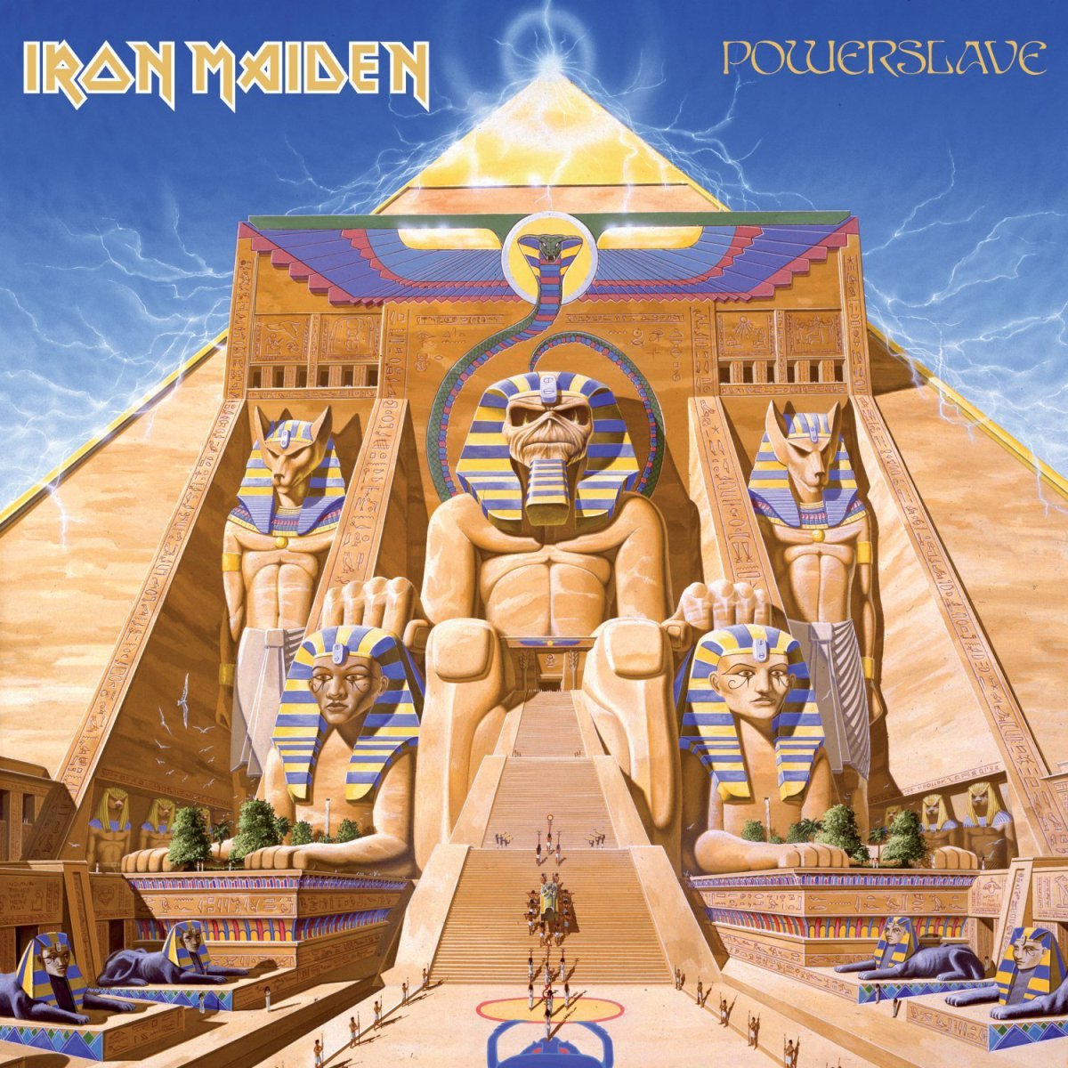 Y Powerslave de Iron Maiden... mmmm.