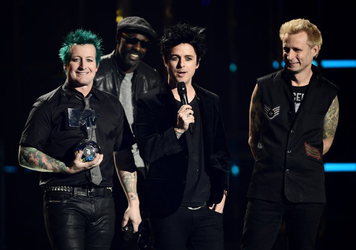 Green Day recibió un premio a su trayectoria